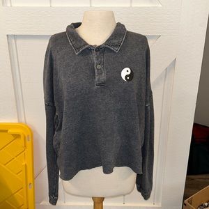 Yin Yang Long Sleeve Top